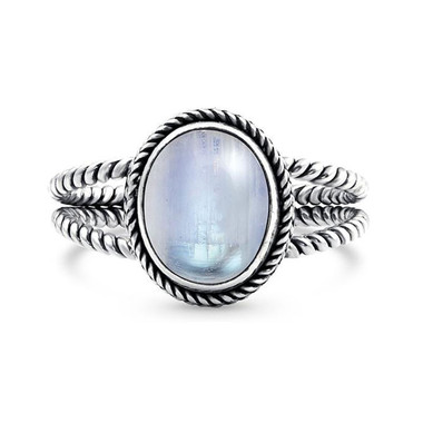 MOONSTONE RING - LYNX LIGHT